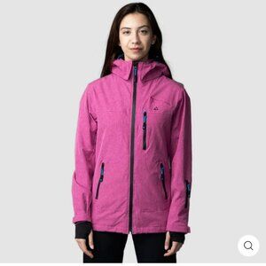 APRICOAT Adventure 2.0 Pink Waterproof 16 Pockets All Weather Jacket Sz Lg NWT